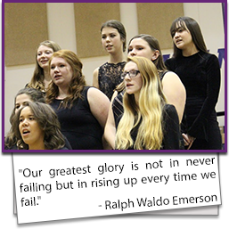 Our greatest glory is not in never failing but in rising up every time we fail. - Ralph Waldo Emerson